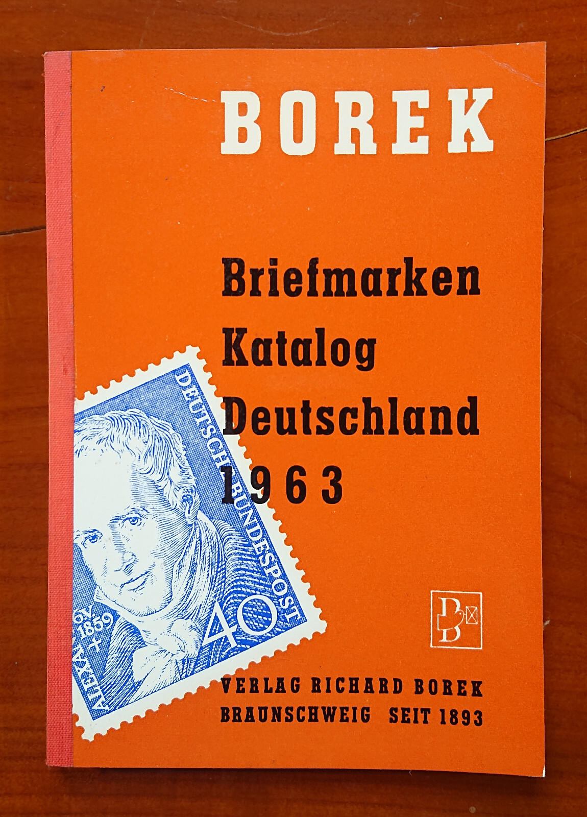 Richard Borek Stamp Catalog Germany 1963 198 Pages Philately Stamps