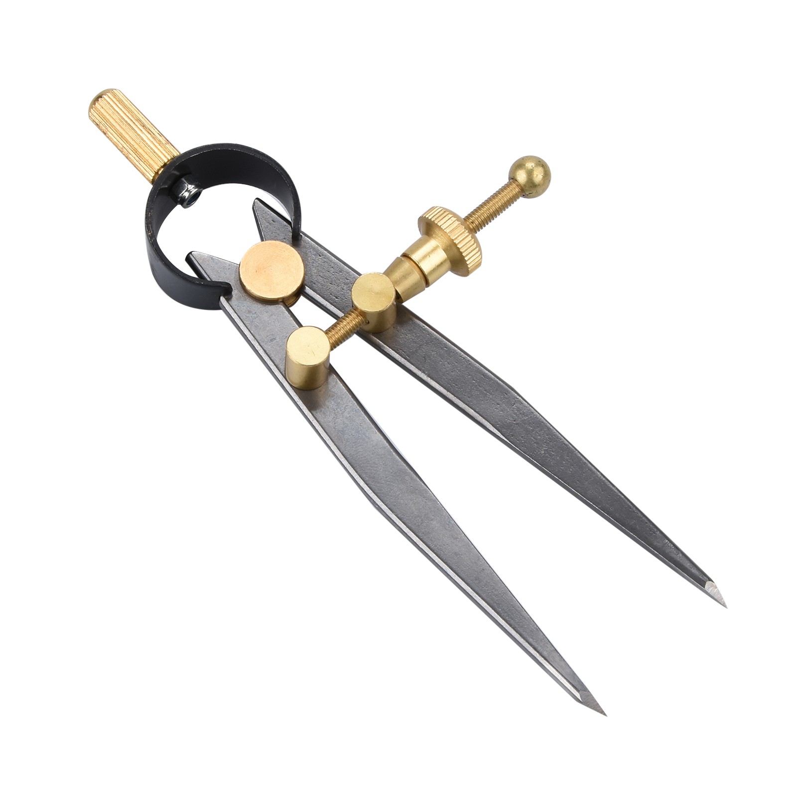 4" Wing Divider Leather Craft Rotating Scratch Leathercraft Compasses DIY Tool f