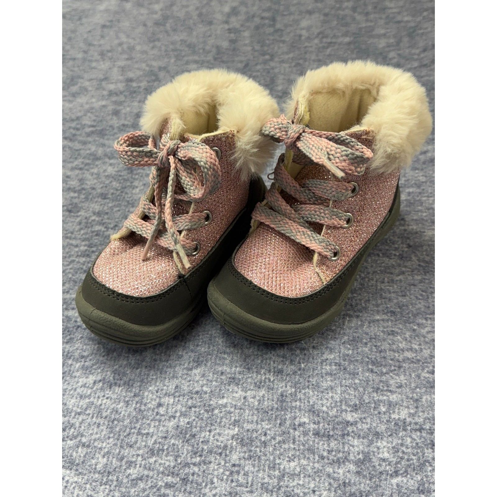 Osh Kosh B'gosh Pink Girl's Boots with Fur Top Size 5M