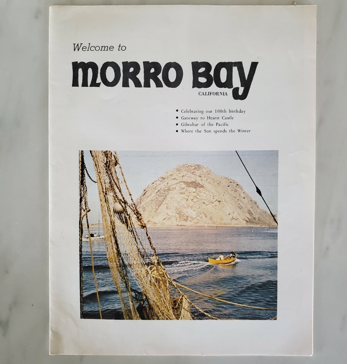 Vintage - Welcome to Morro Bay California -  Booklet