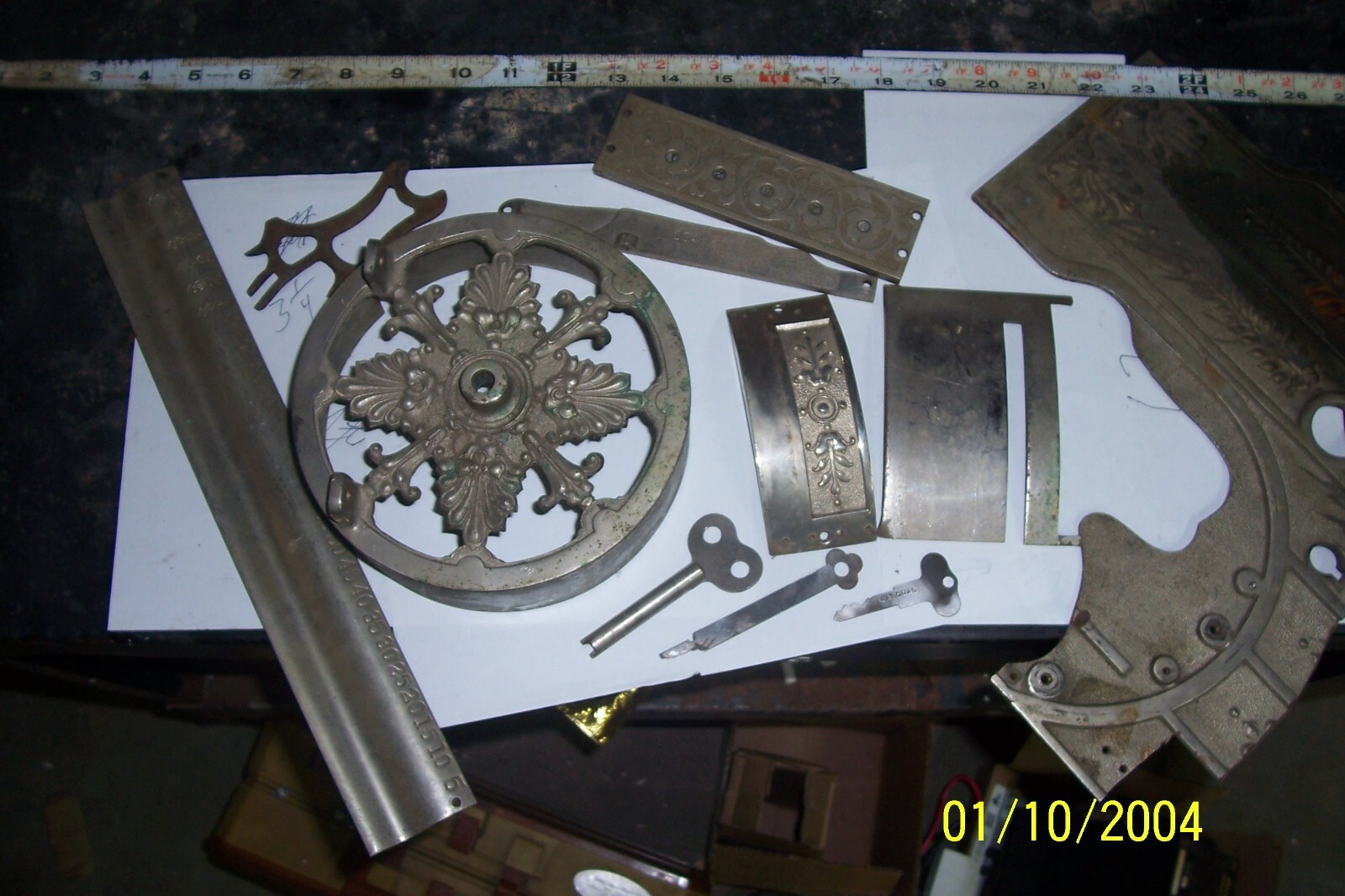 ncr parts for old brass cashregister