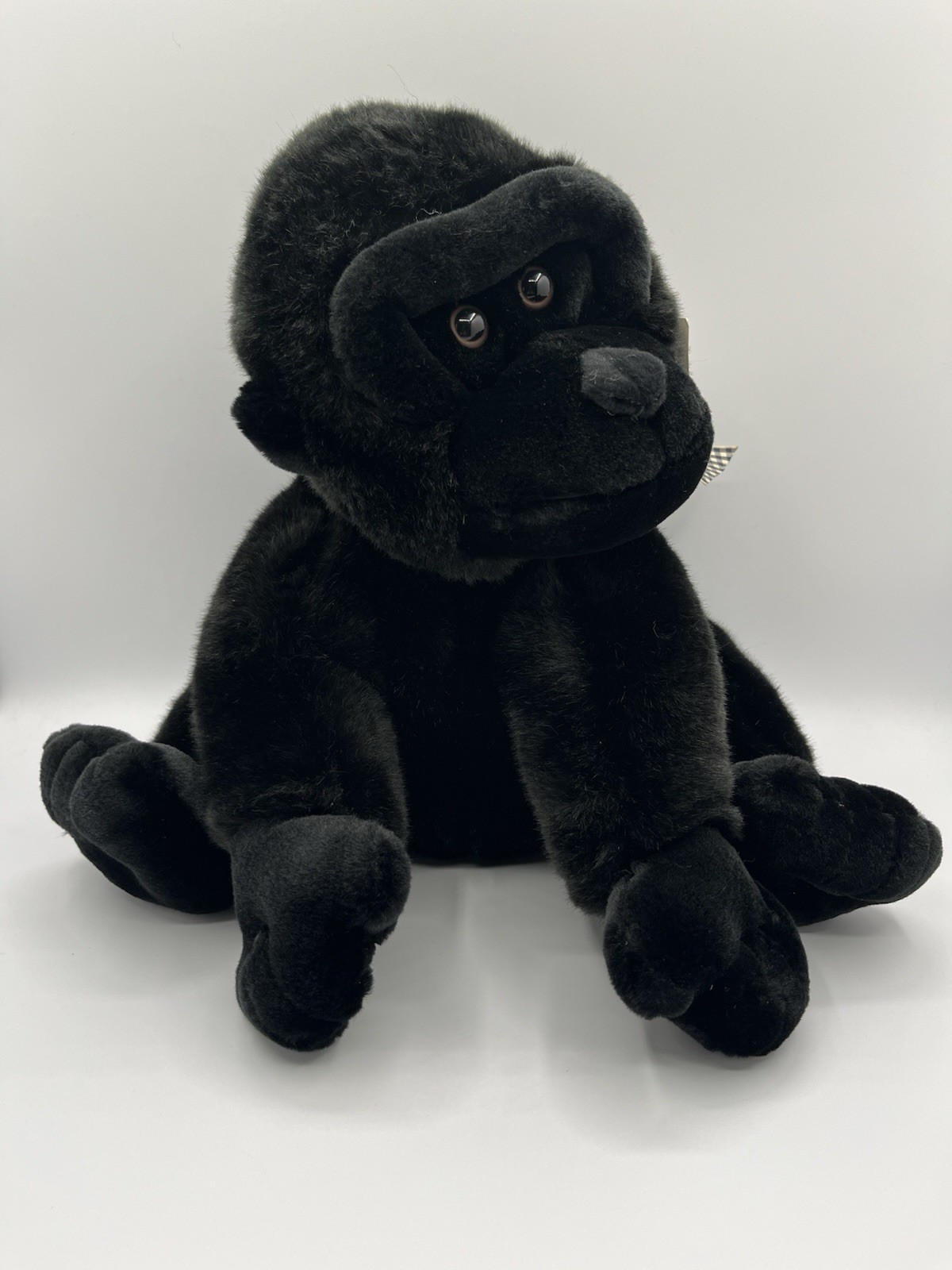 COZUMS Aldi Black GORILLA Ape 12" Plush TAGS