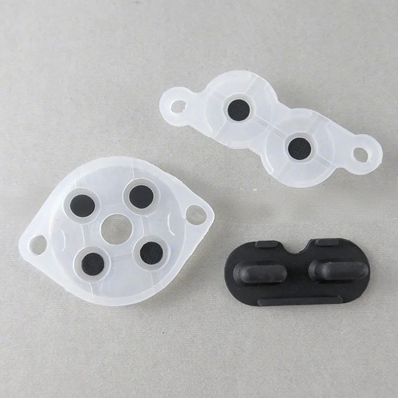 For Nintendo NES Rubber Button Contact Pads Set Replacement Conductive Pads