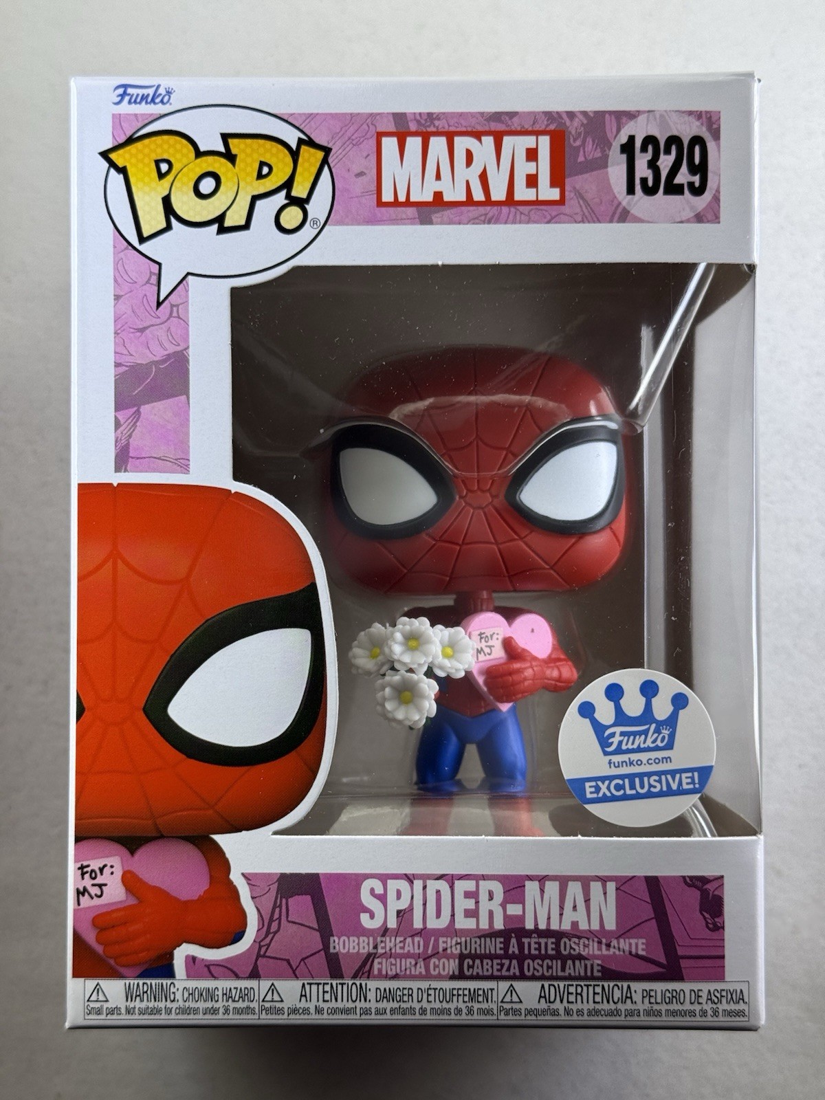 Funko Pop! Marvel - Spider-Man Flowers Valentine Series - #1329