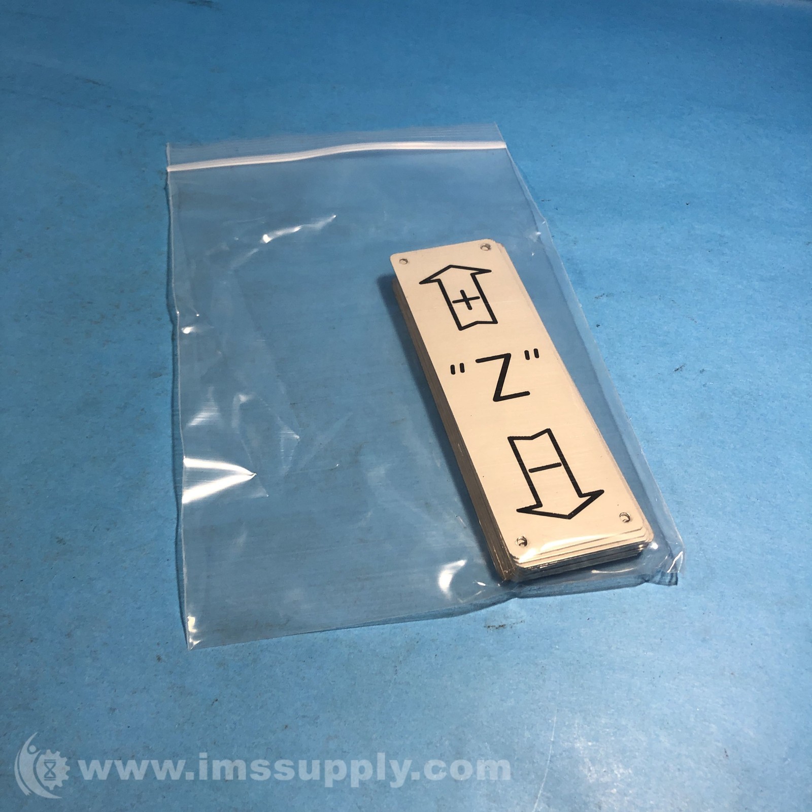 Pack of 14 Plus Minus "Z" Plates FNIP