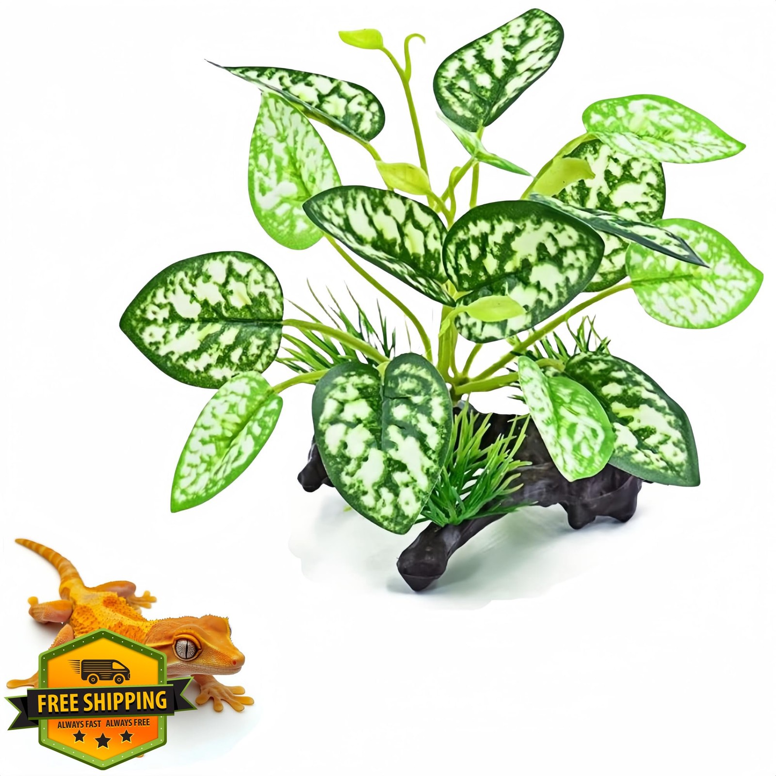 MRTIOO Reptile Plants Terrarium Decorations Rainforest Ground Plant