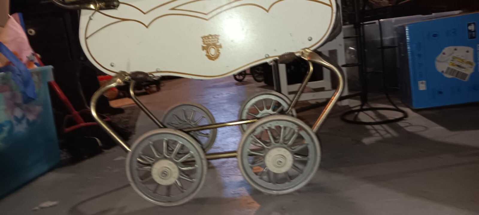 vintage doll carriage
