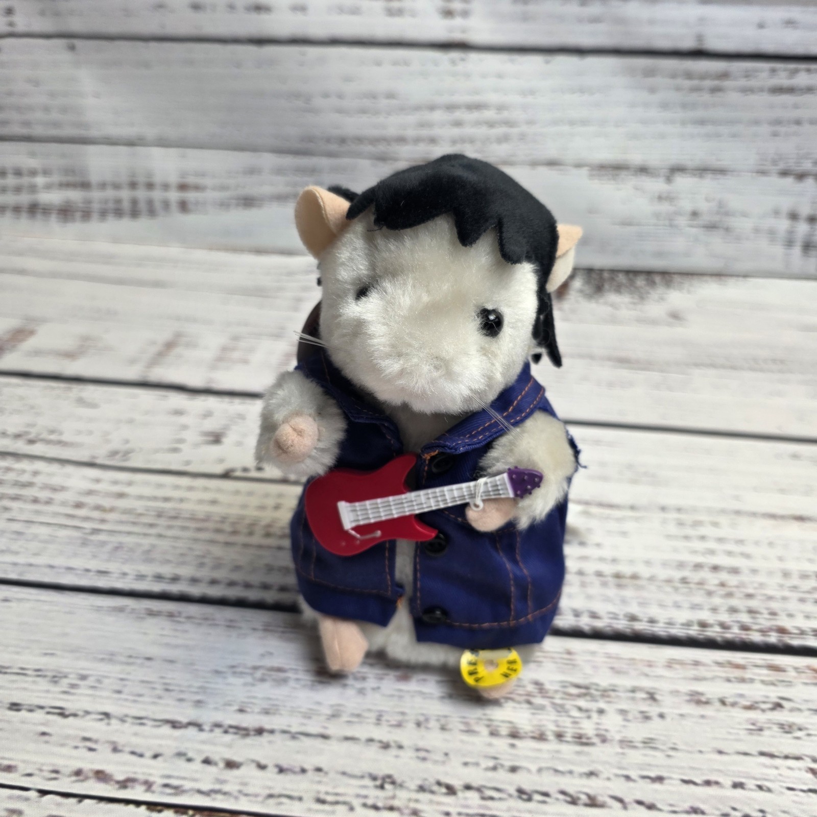 Gemmy 2002 Dancing Hamster Party Animal Old Time Rock & Roll Hamstermania Works