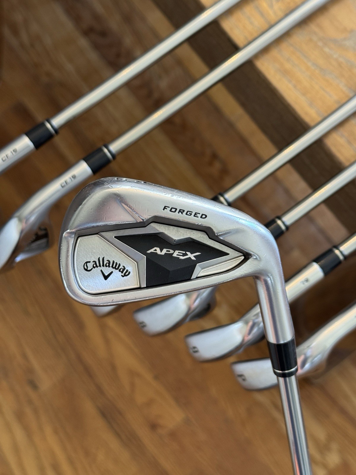 Callaway Apex 19 Iron Set (4-PW)  Project X Catalyst 80g 6.0 shafts (stiff)