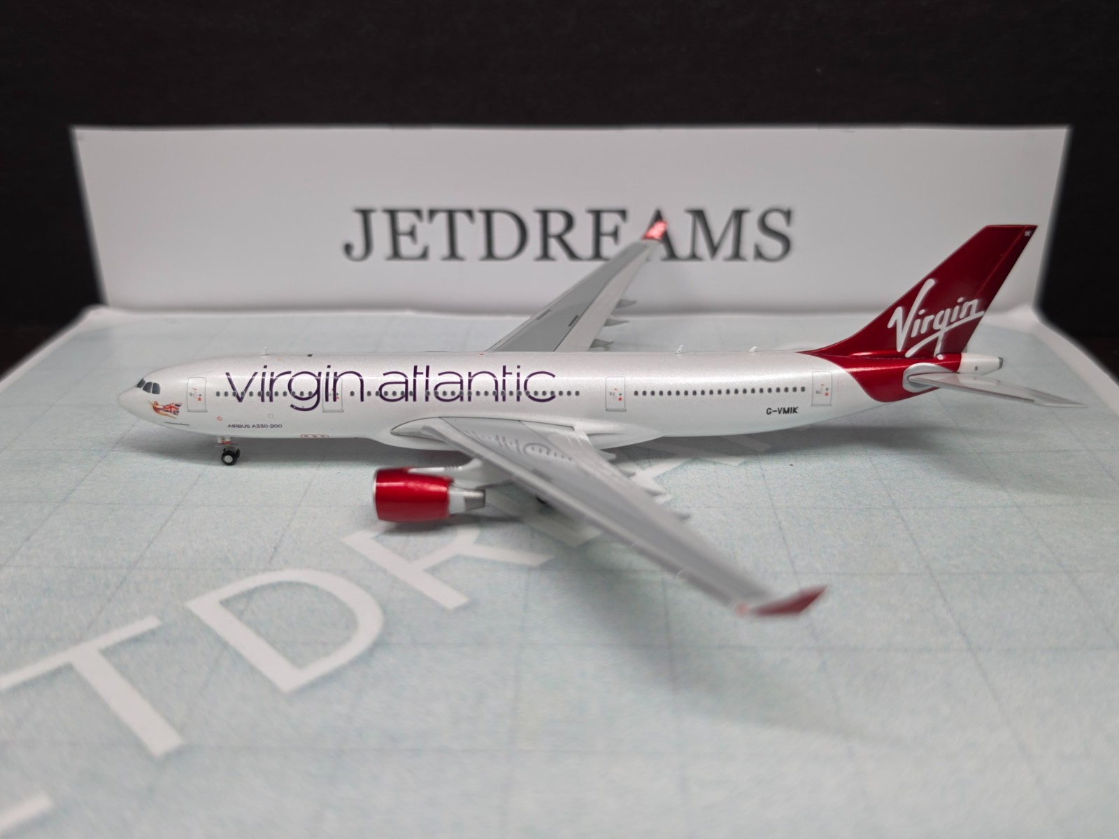 1/400 VIRGIN ATLANTIC AIRBUS A330 10'S COLORS HONKYTONK WOMAN G-VMIK GEMINI JETS