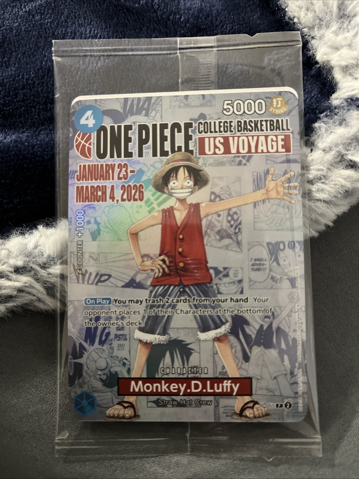 MINT/UNOPENED One Piece College Basketball US Voyage Exclusive Trading Cards