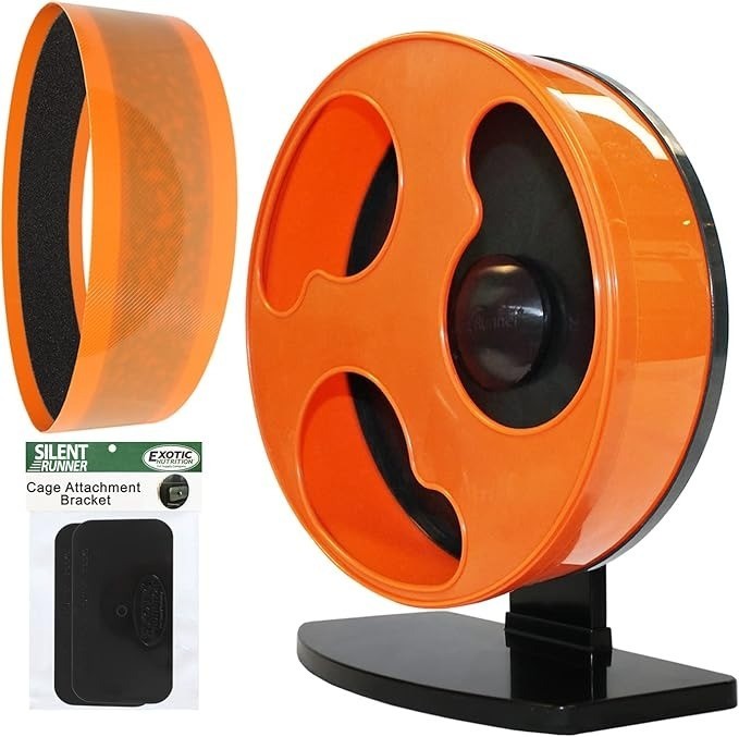 12" Silent Exercise Wheel Set - Includes Sandy Track & Cage Attachment