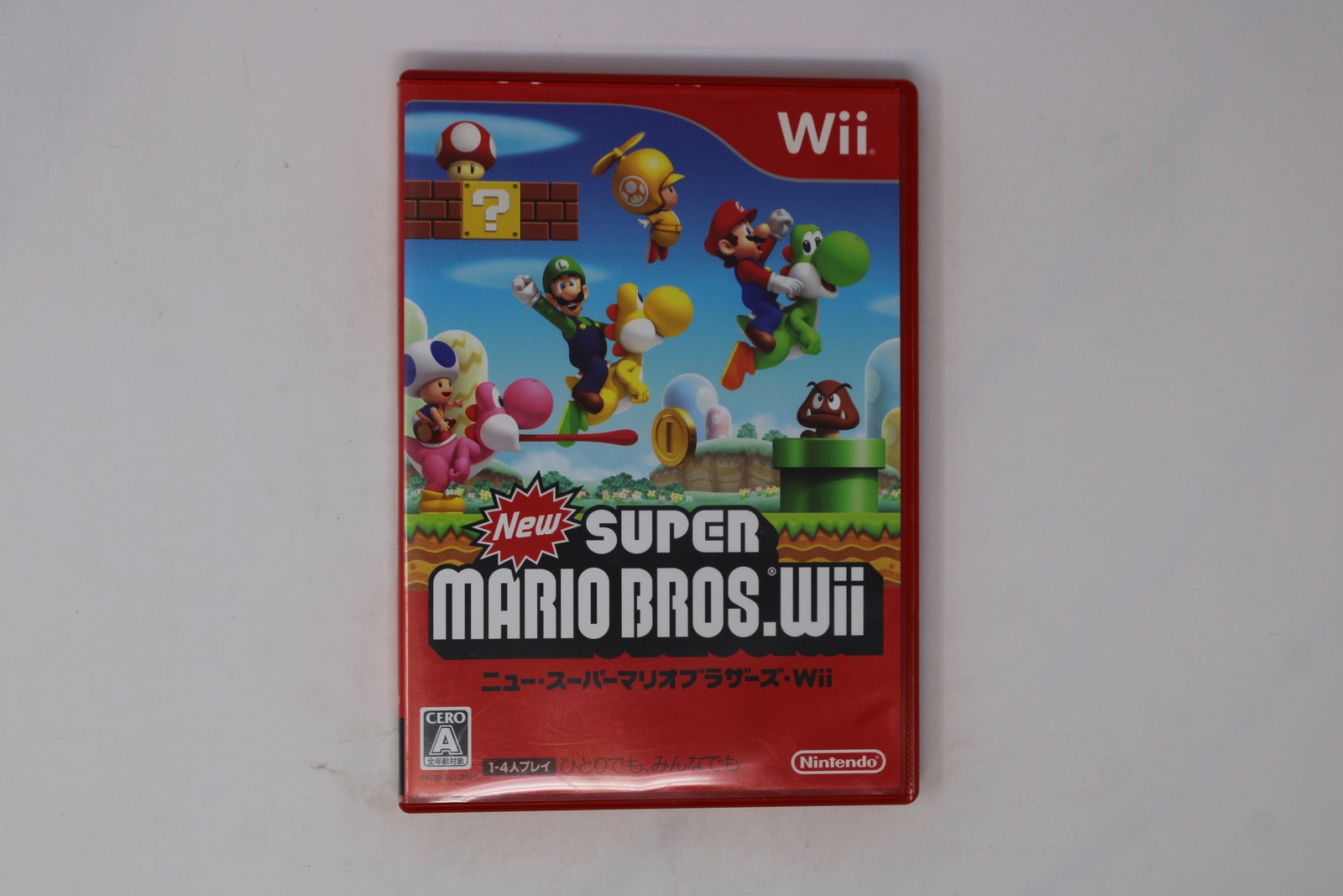 New Super Mario Bros. Wii (Japan) Wii (Region Locked) JPN