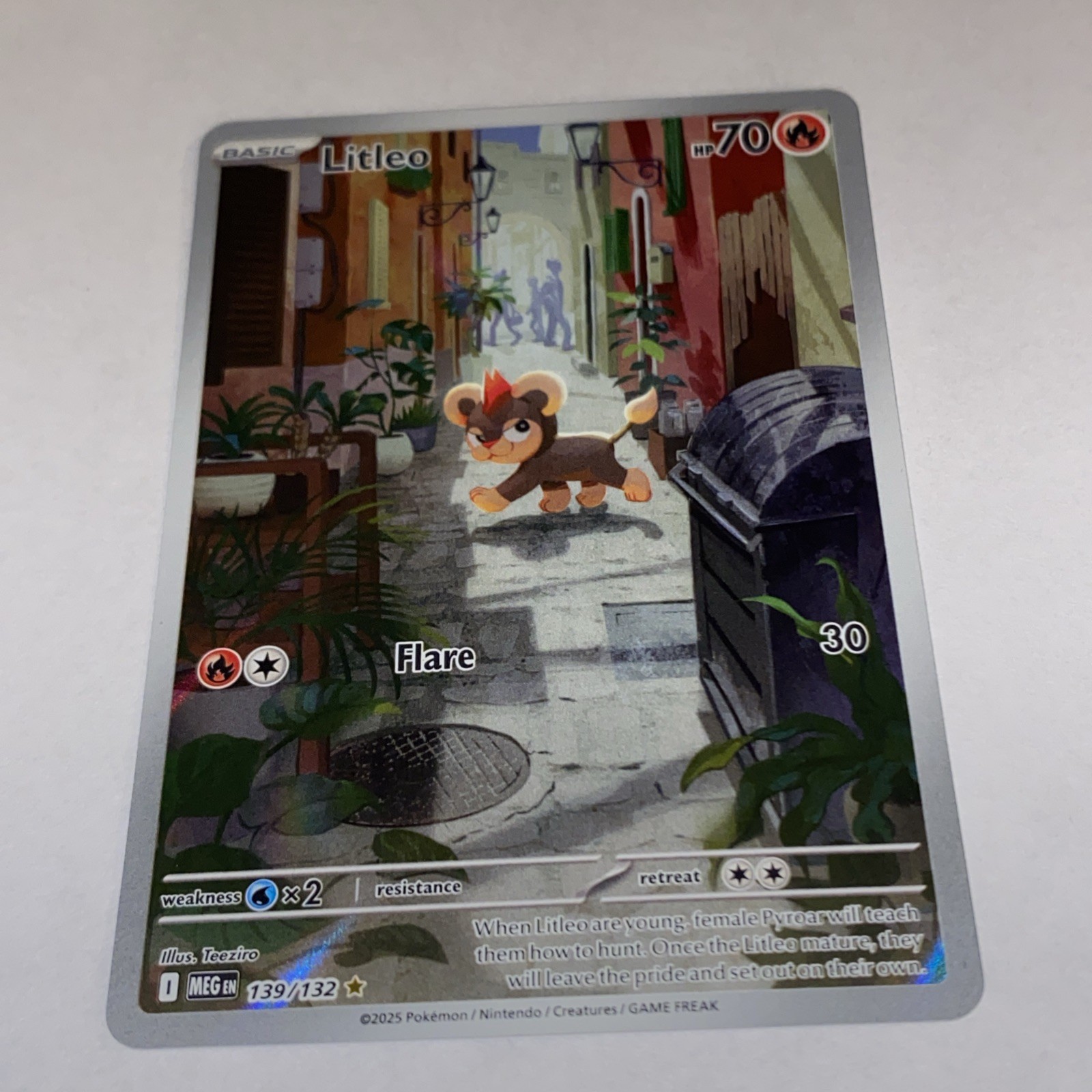 Litleo 139/132 Me01: Mega Evolution Holo POKEMON