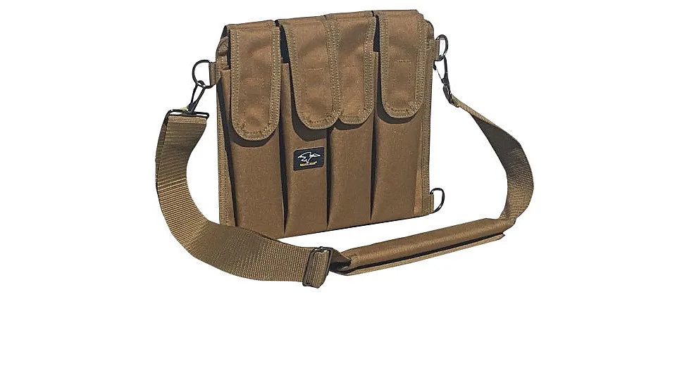 Galati Gear Over Shoulder Rifle Mag Pouch 9mm - Color: Coyote Brown