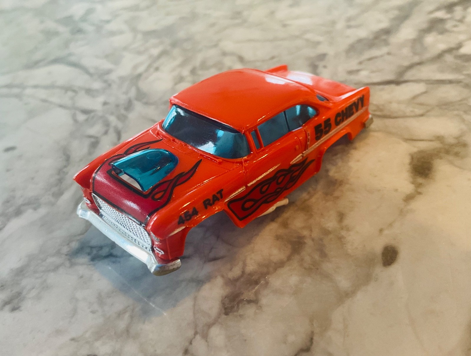 AURORA AFX 55 Chevy RAT 454 Slot Car Body