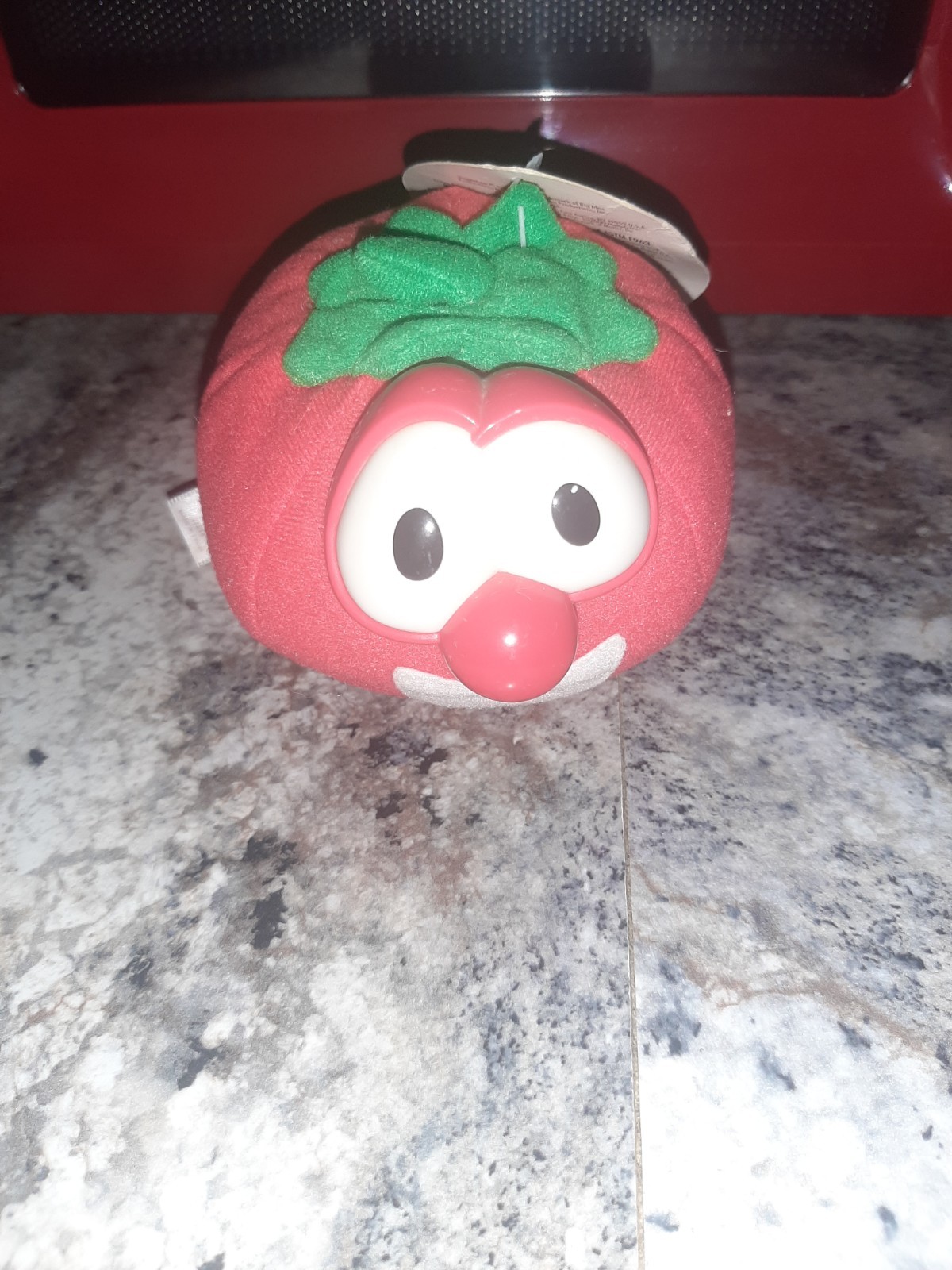 Big Idea Inc. Bob the Tomato Veggie Tales Plush/Stuffed Vintage New With Tags!