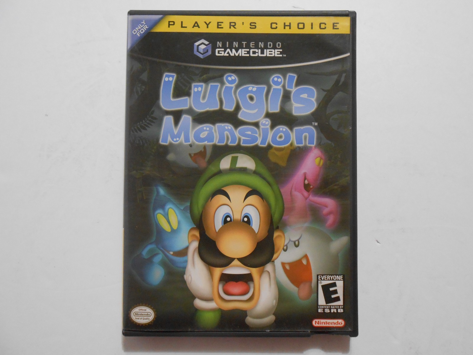 Luigi's Mansion (Nintendo GameCube, 2001) Player's Choice No Manual