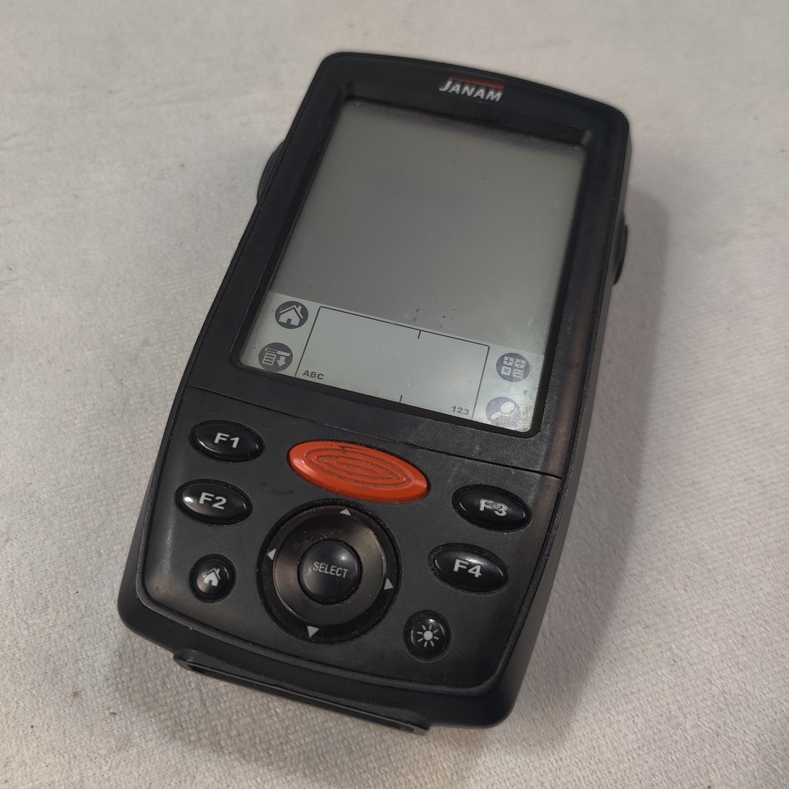 UNTESTED Janam XP20 Rugged Mobile Handheld PC PDA Barcode Scanner With Battery