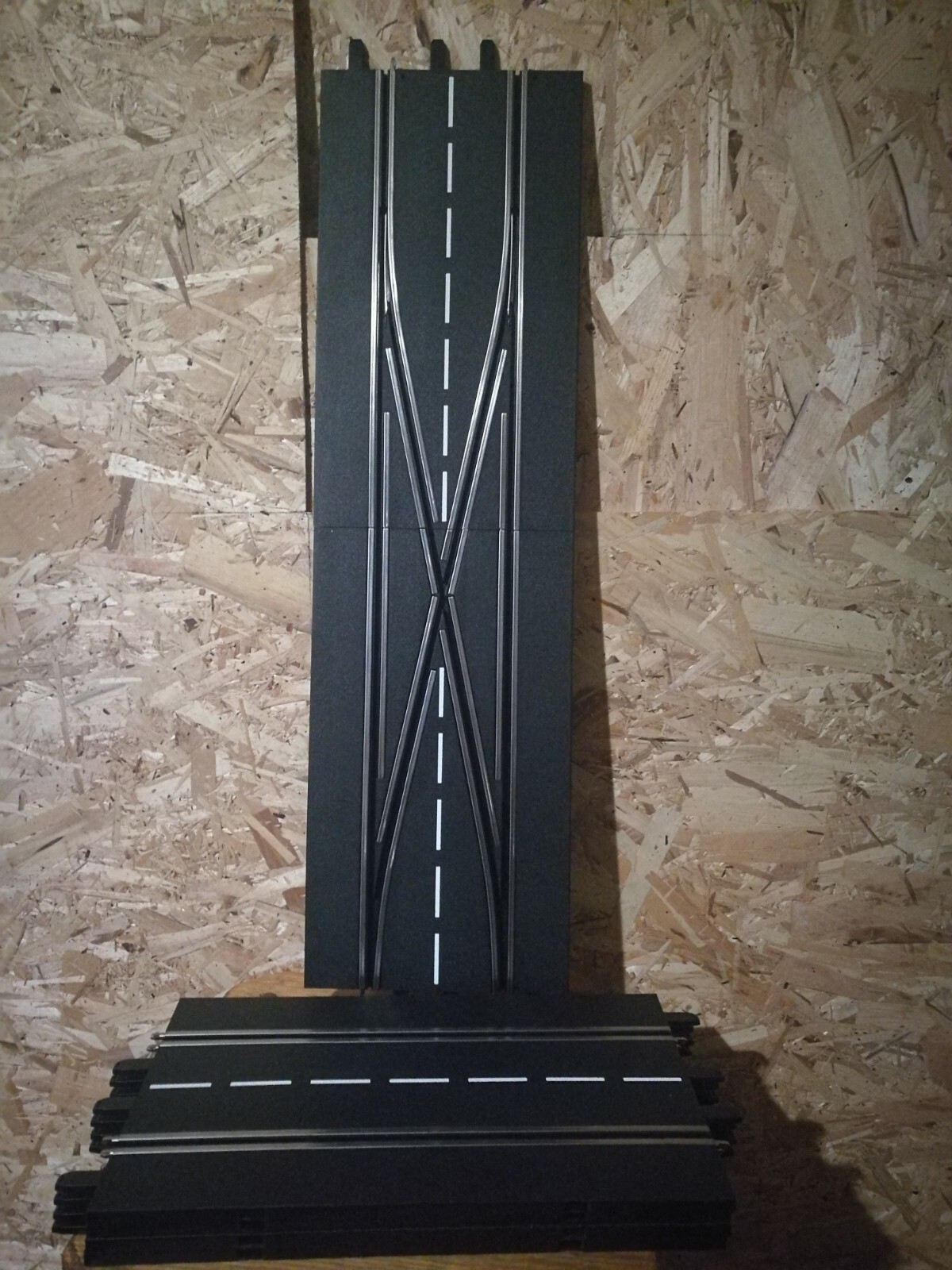 Carrera Digital 124/132 Extension lot of 6 pieces: Double lane change, Straights