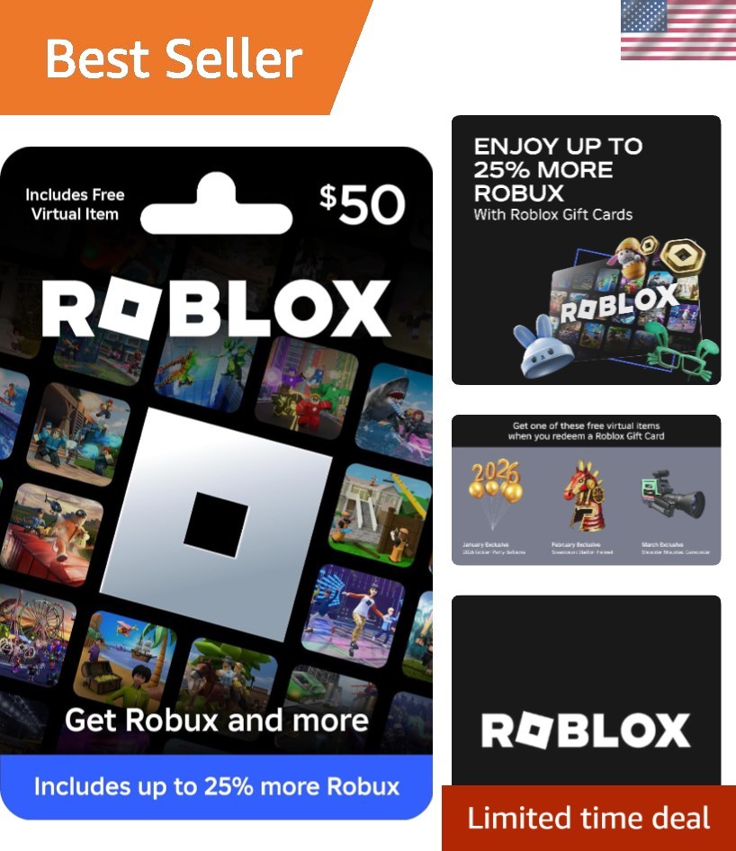 50 Physical Gift Card [Includes Free Virtual Item] [Redeem Worldwide]