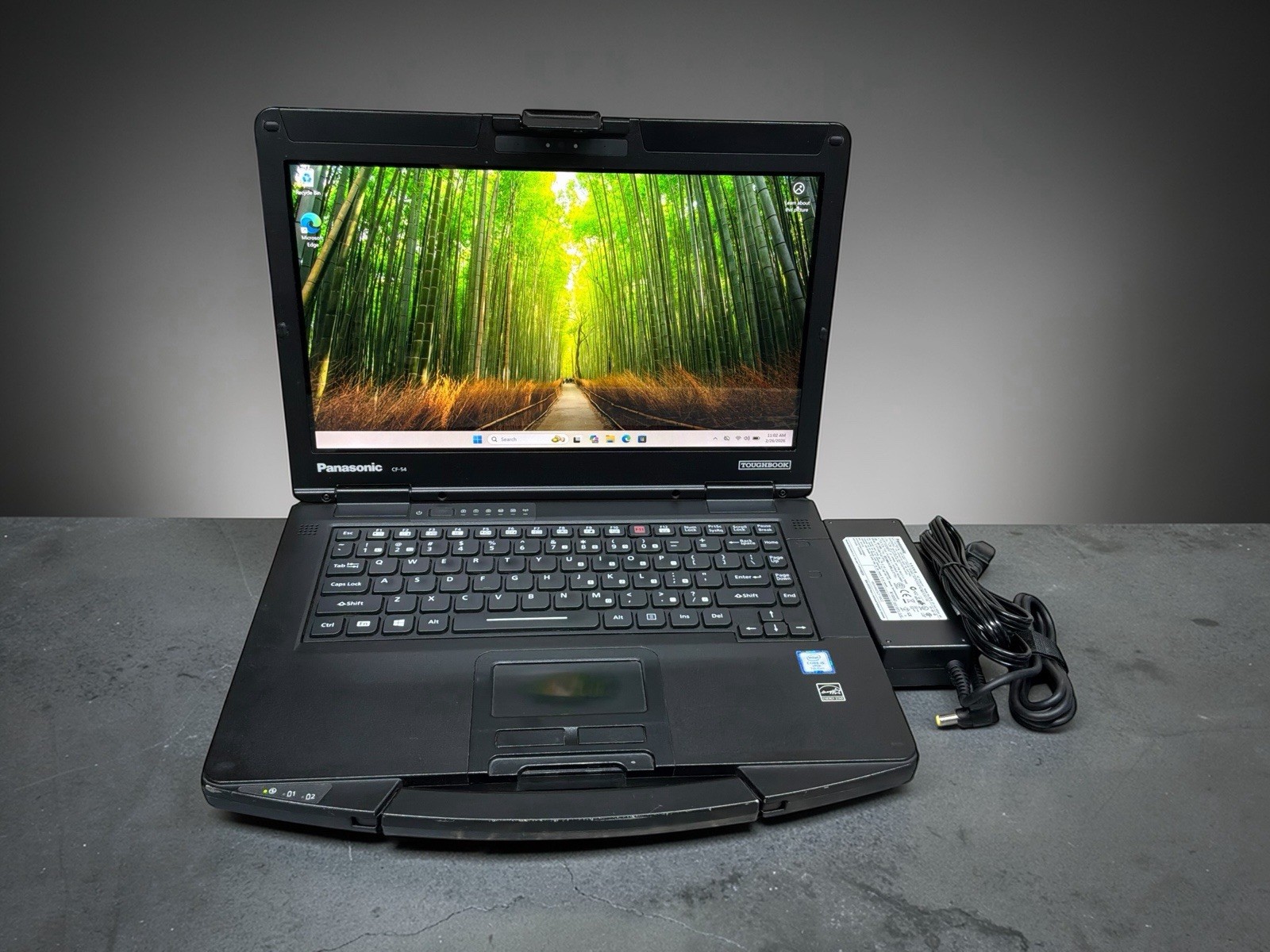 Panasonic CF-54-3 Toughbook I5-7300U@2.6GHZ 24GB RAM 1 TB SSD TOUCH 16,390HRS