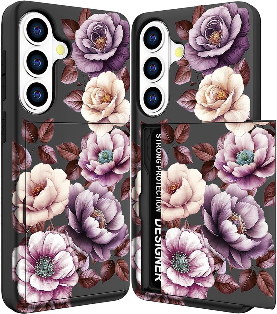 Samsung Galaxy S26 Wallet Case with Card Holder Cute Protective Cover