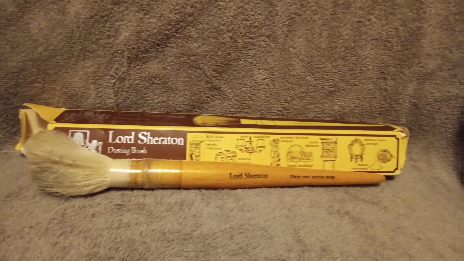 Vintage Lord Sheraton Dusting Brush