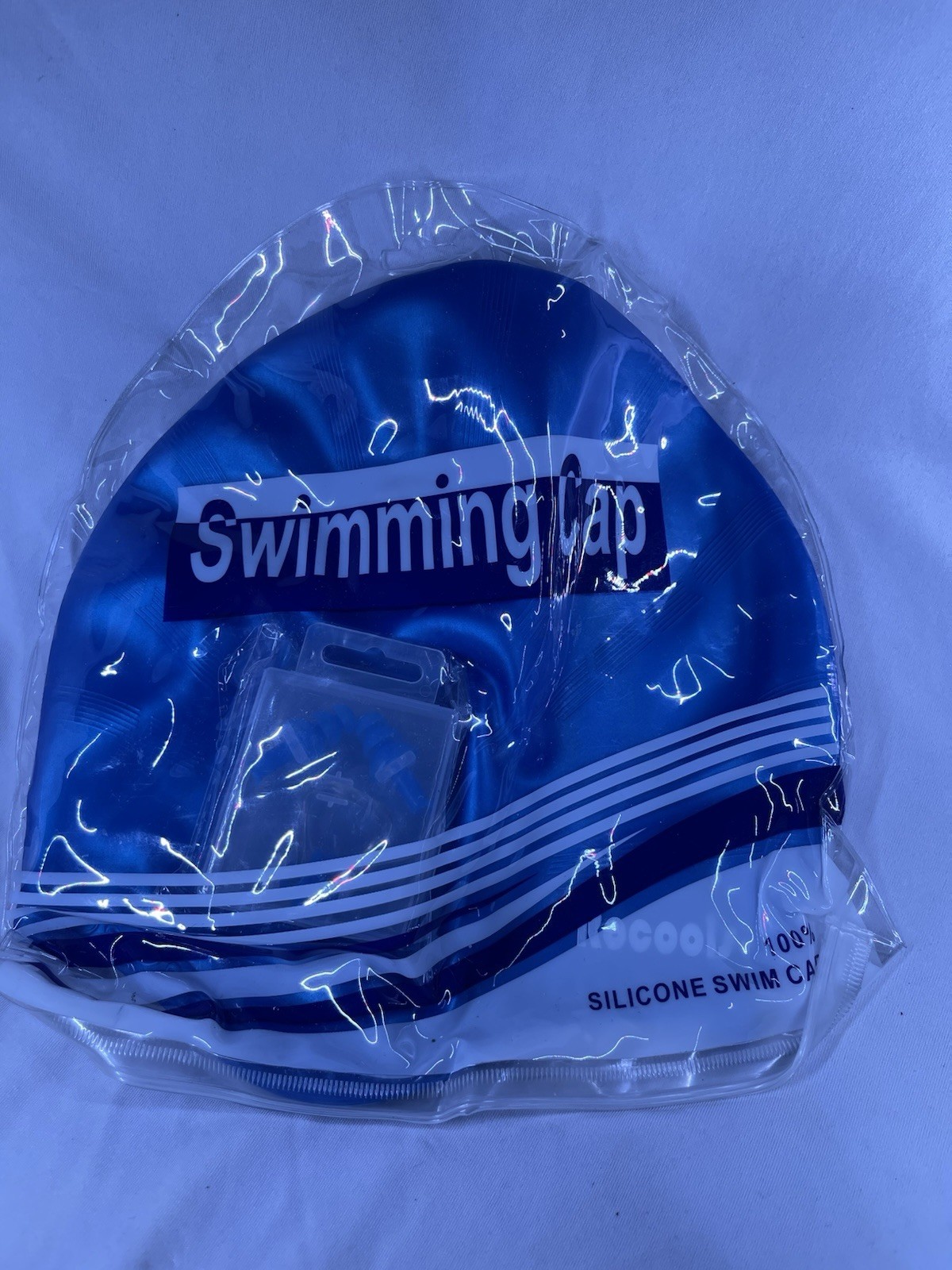 Silicone Protection Swimming Cap Non-Tight Man Women Comfortable Swim Cap