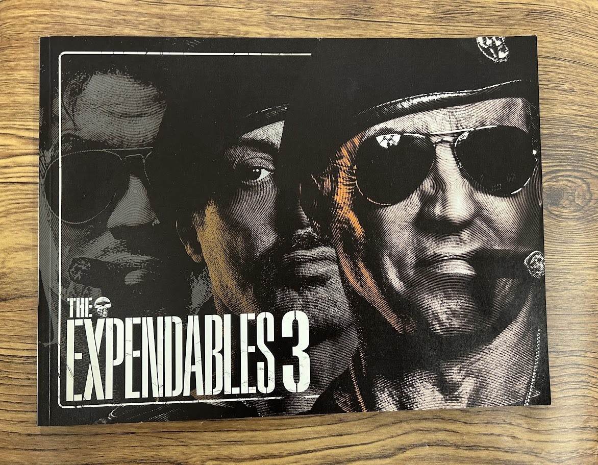 The Expendables 3 movie brochure