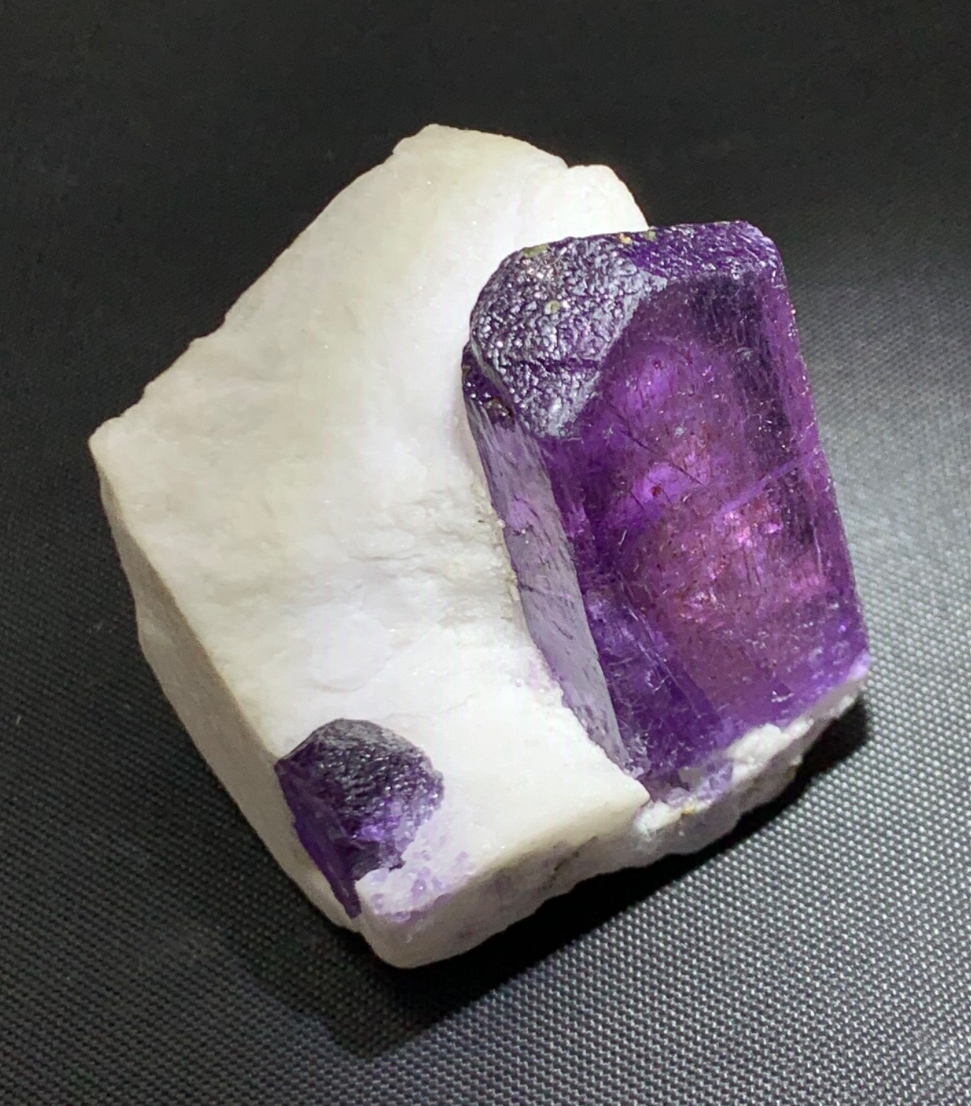 48 Gm Natural Scapolite D,Fre Clean Perfect Shape Crystsl on Matrix Specimen AFG