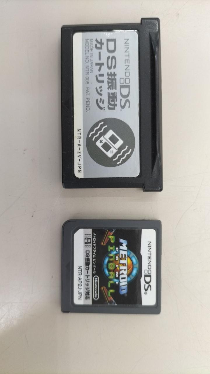 Metroid Prime Pinball Nintendo DS Japan Import NTSC-J Game Rumble Pak Loose