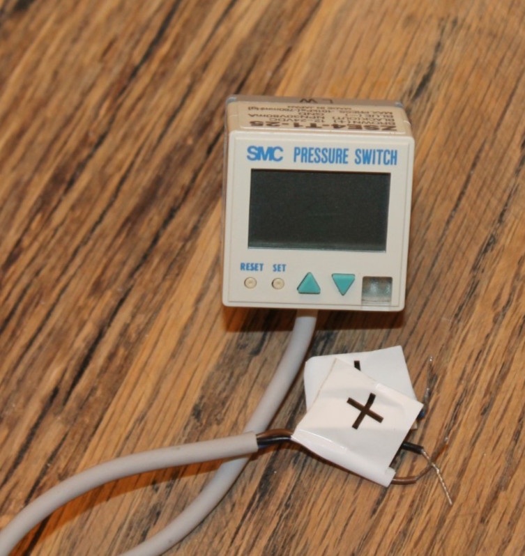 SMC ZSE4-T1-25 vacuum switch, ZSE4 VACUUM SWITCH