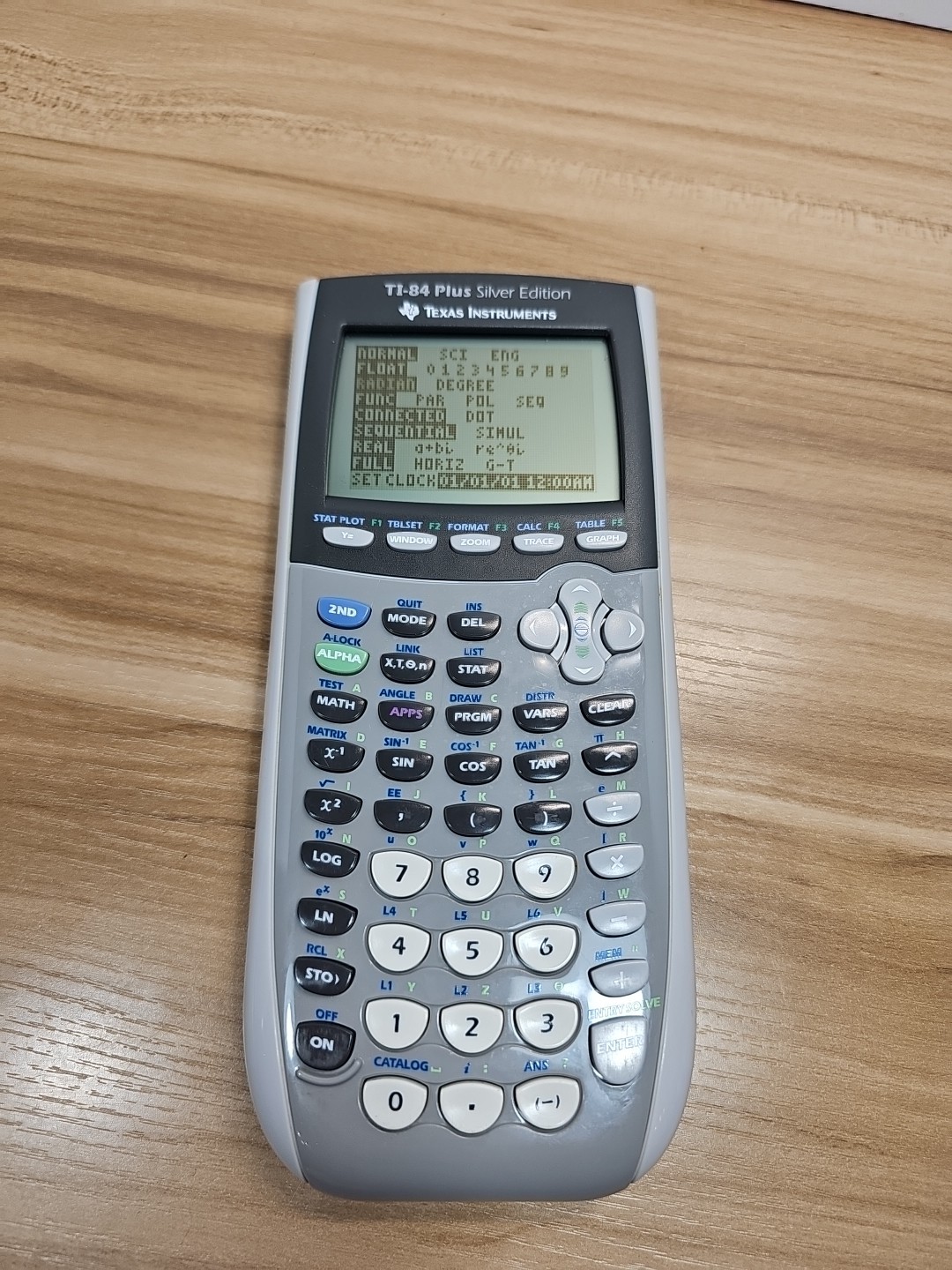 Texas Instruments TI-84 Plus SILVER EDITION Graphing Calculator GRAY 