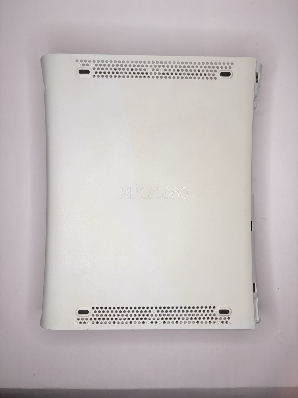 Microsoft Xbox 360 FAT White BOTTOM PANEL Shell Cover X800369 - A/V and HDMI