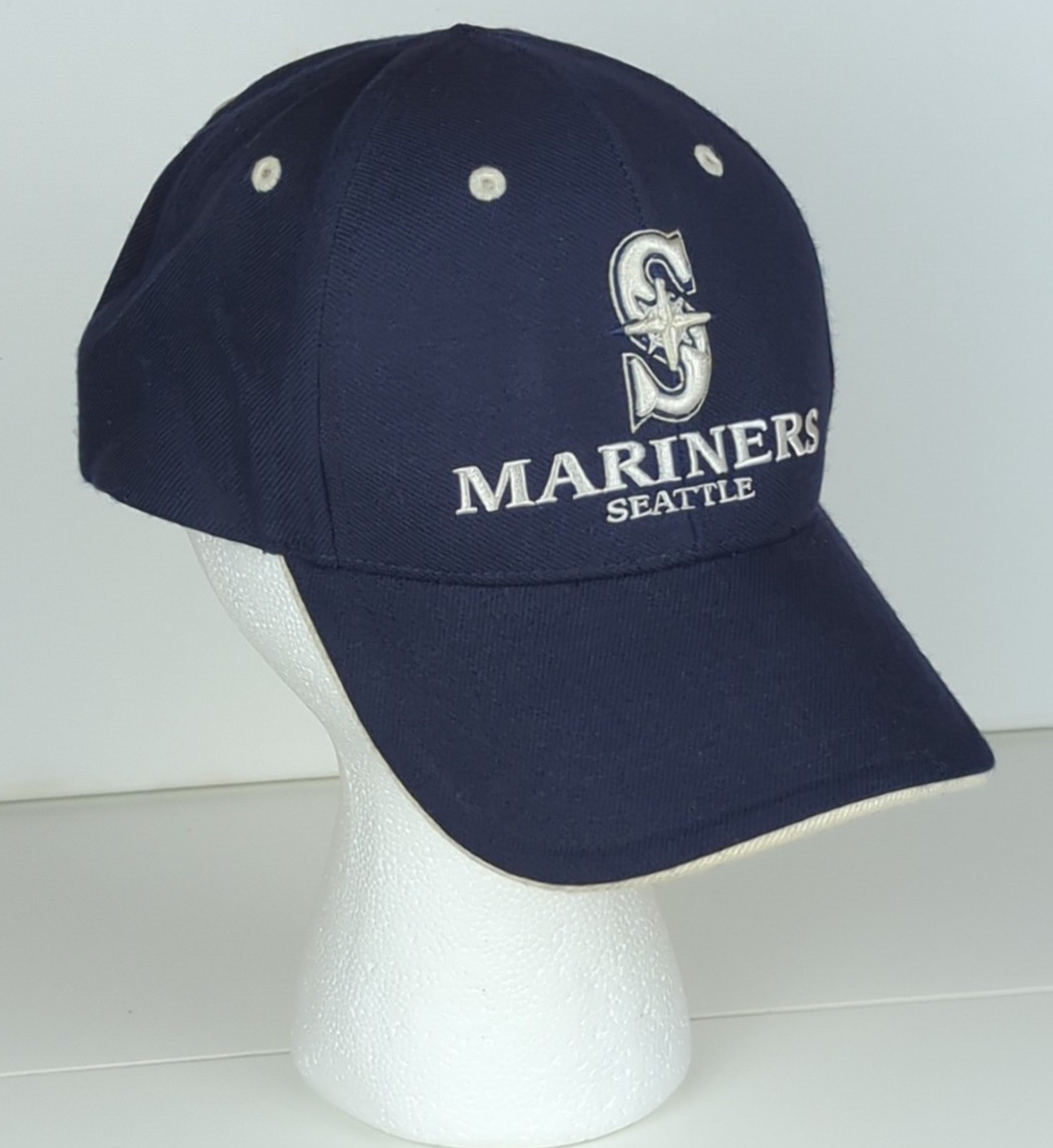 Vintage Seattle Mariners Twins Enterprise Strapback Hat Cap Men MLB One Size