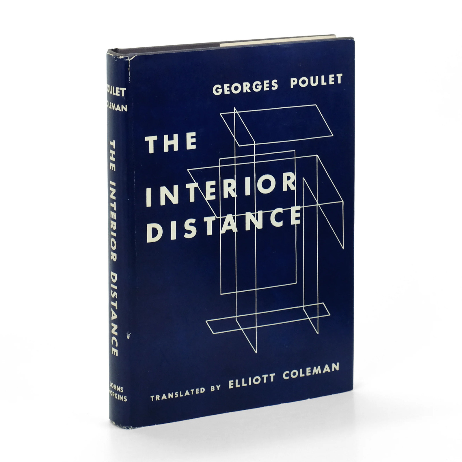 The Interior Distance / Georges Poulet / 1st Edition HCDJ 1959 / Literary Theory