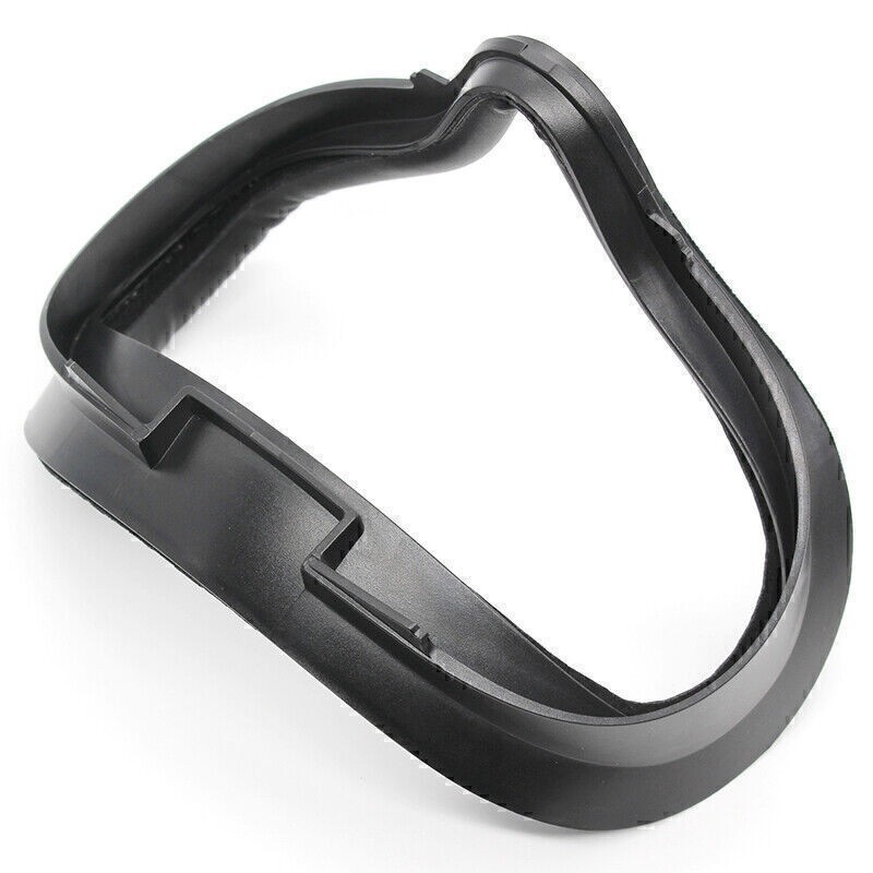 1Pc Durability Black Soft  PU Leather Face Cover Cushion  for Oculus Quest 2 VR