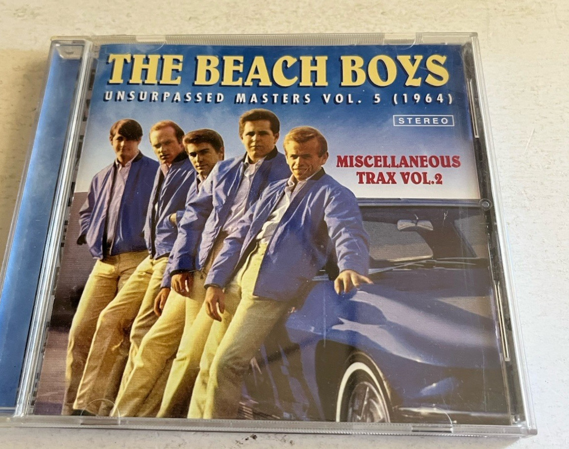 THE BEACH BOYS Unsurpassed Masters Vol 5 CD Sea of Tunes 1998 Import RARE