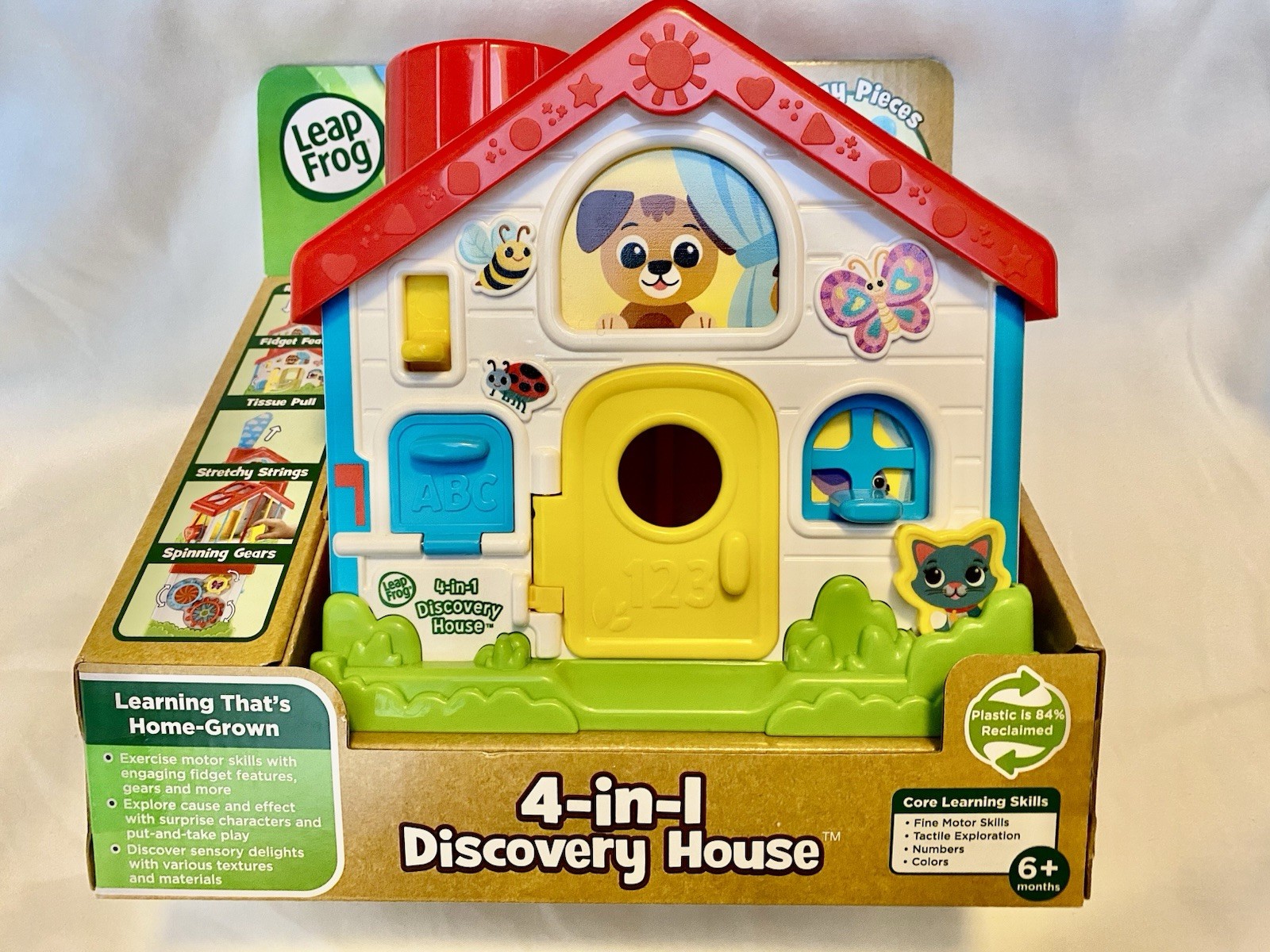 LeapFrog 4-in-1 Discovery House Toy for Ages 6 Months and Up