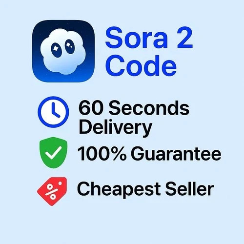 Sora 2 Open Ai Invite Code - 24/7 ONE MINUTE DELIVERY QUICKEST GUARANTEED CODES