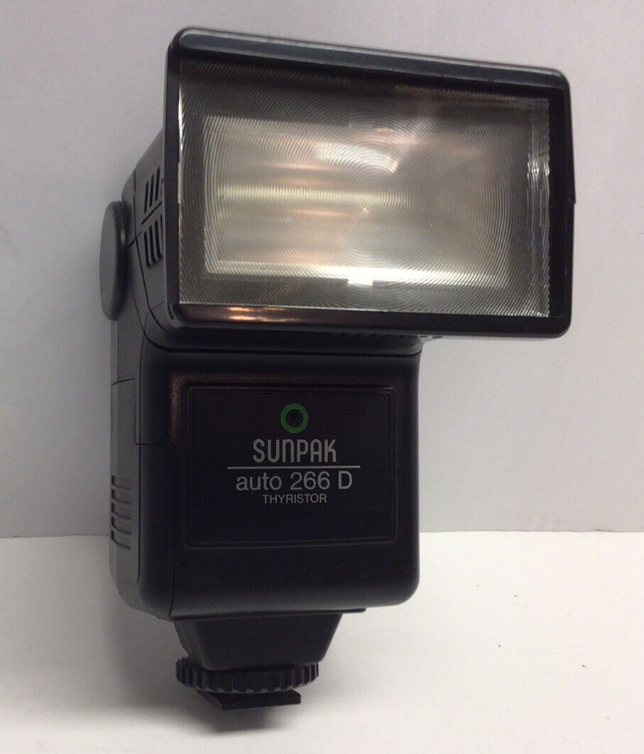 Sunpak 266D flash Nikon dedicated 266-D auto thyrist
