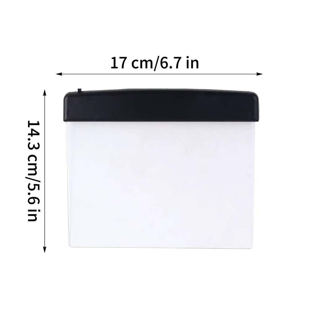 1 PCS Rechargeable Flat LED Book Light for Reading in Bed Ultra Thin Wireless Bo