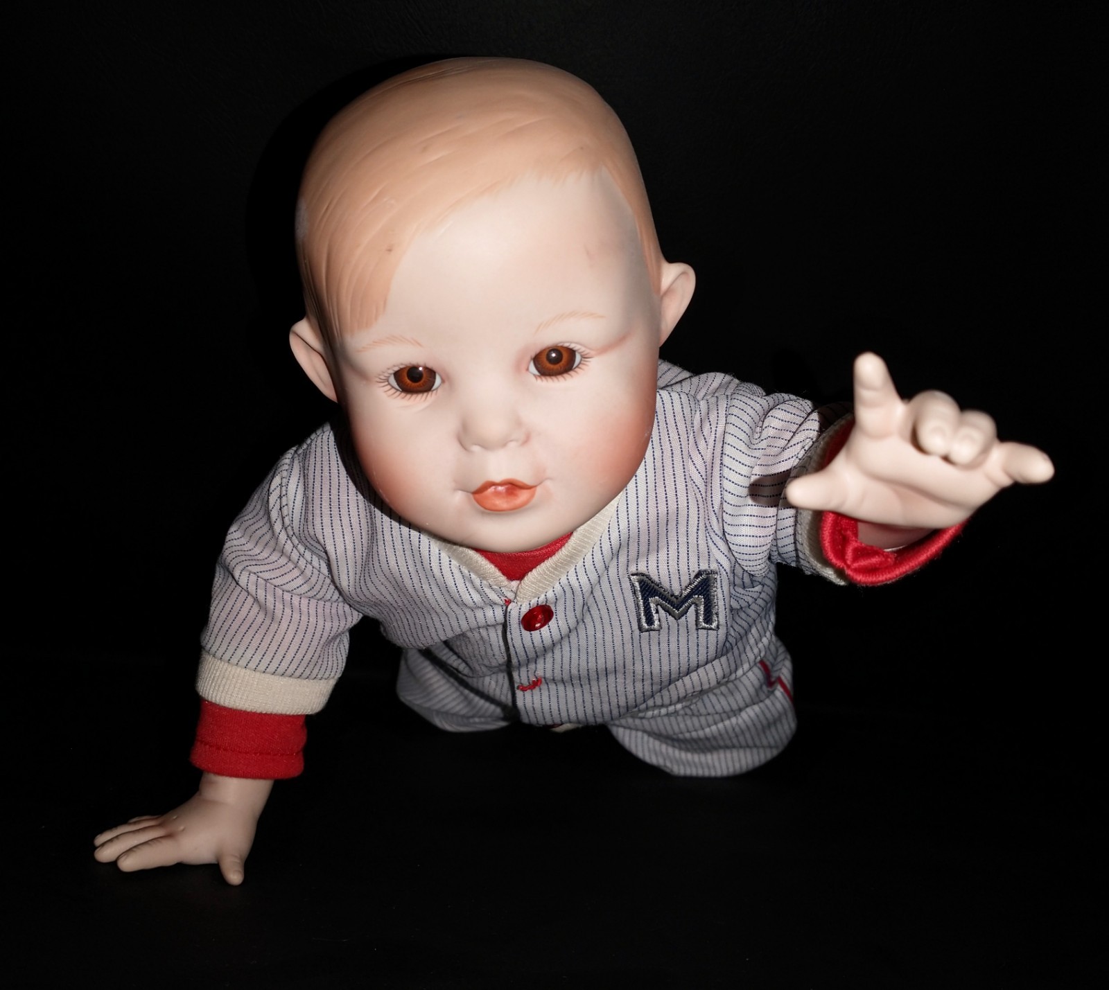 Harvey, Haunted Spirit Vessel Baby Doll - Troubled Soul, Very Active Energy