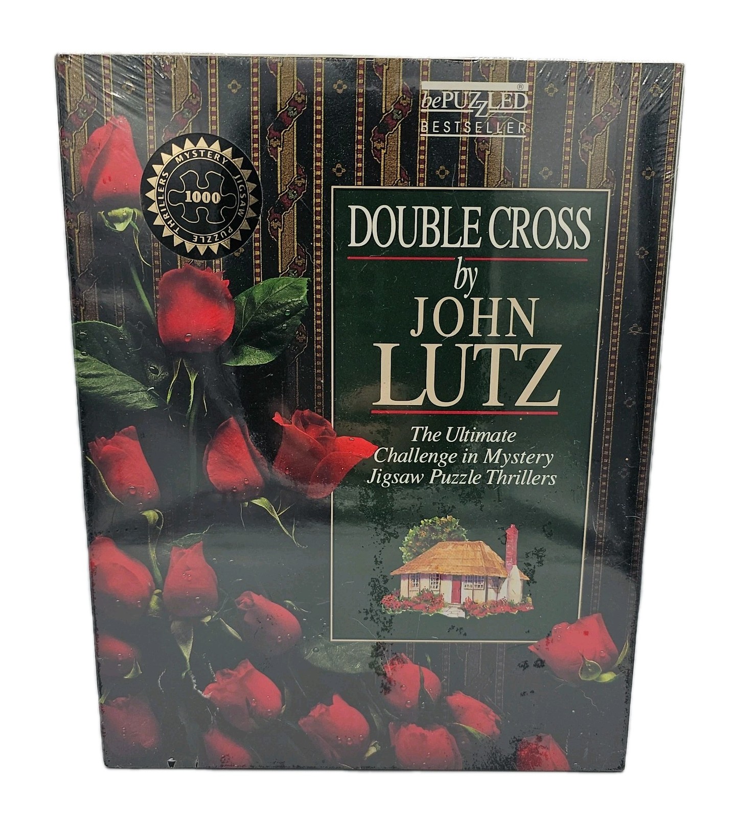 *New* Double Cross by John Lutz The Ultimate Challenge in Mystery Jigsaw Puzzle