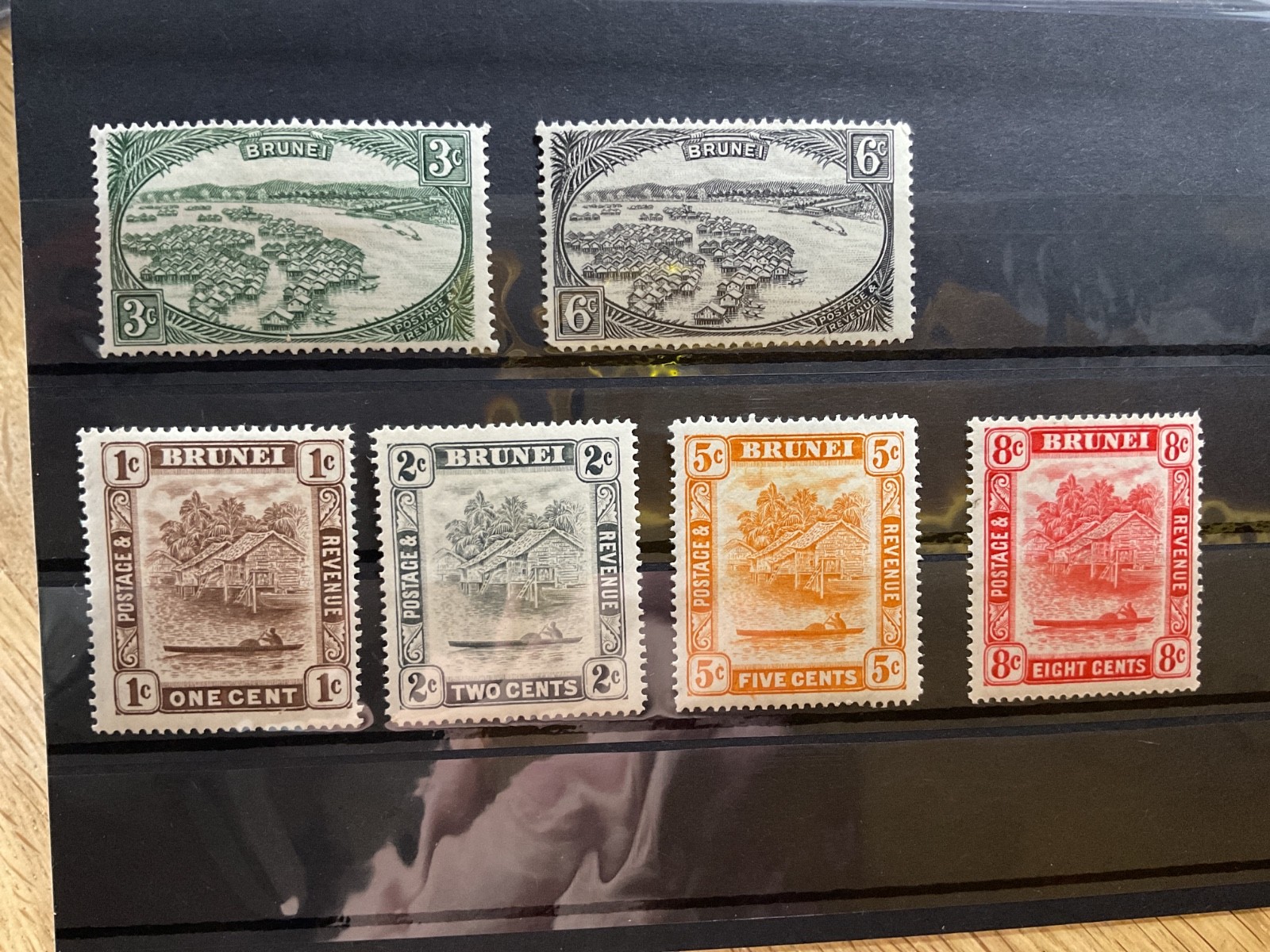 Brunei mounted mint stamps  B3058