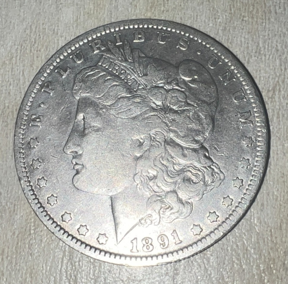 Vintage Silver Coin 1891 O Morgan Dollar