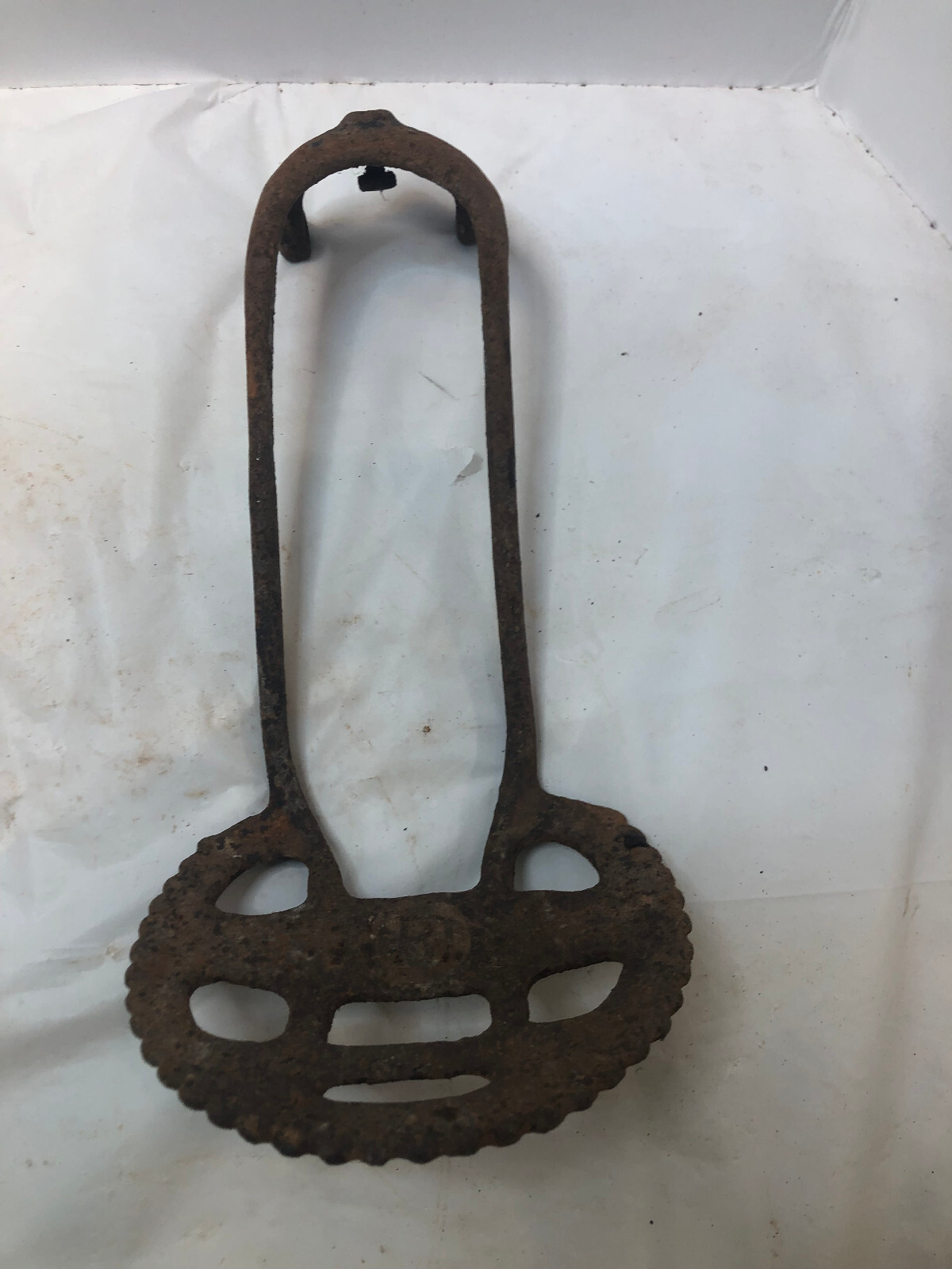 Vintage Water Bowl Arm Paddle - Cattle Livestock - Unbranded