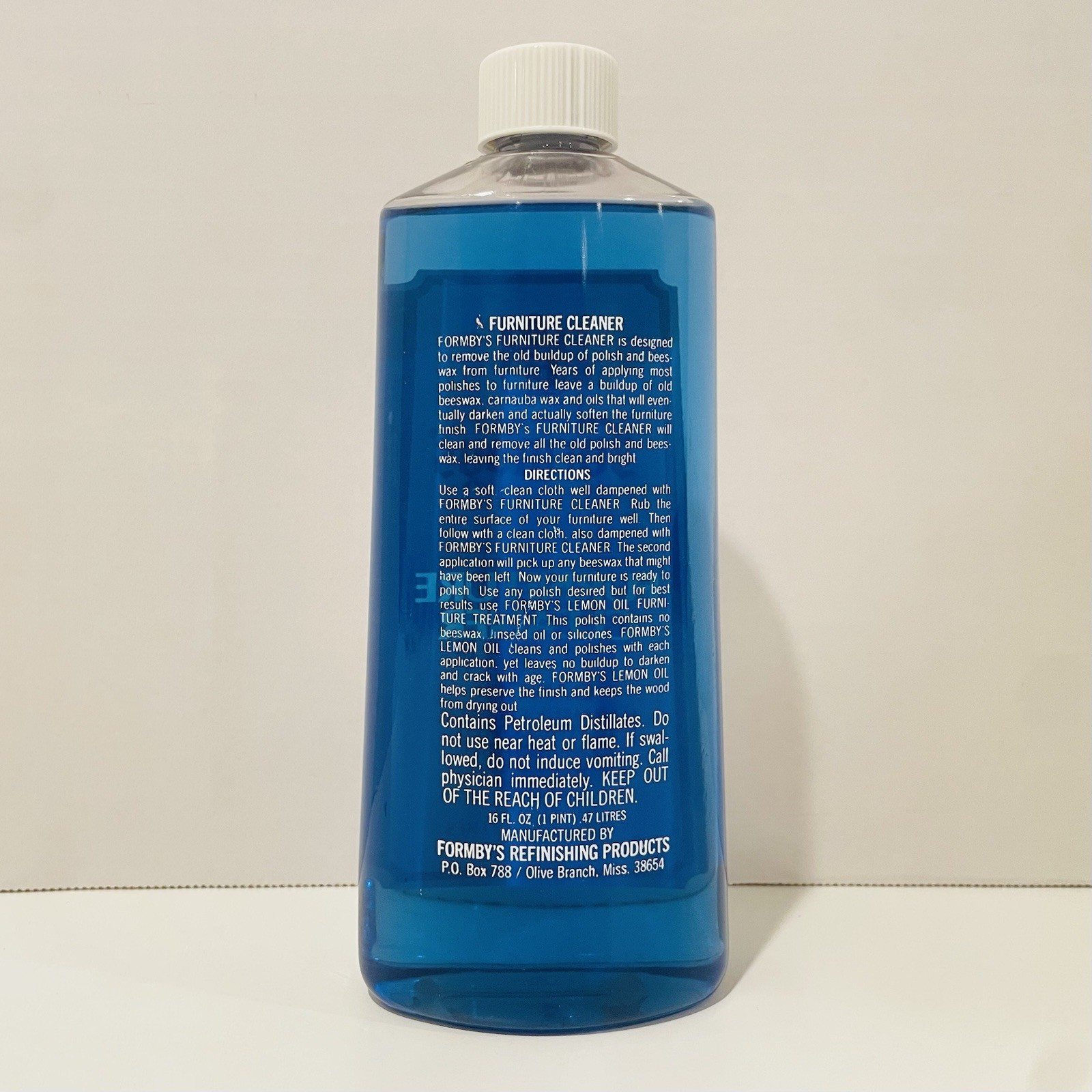 Vintage Formby’s Furniture Cleaner, 16 Fl Oz, Discontinued