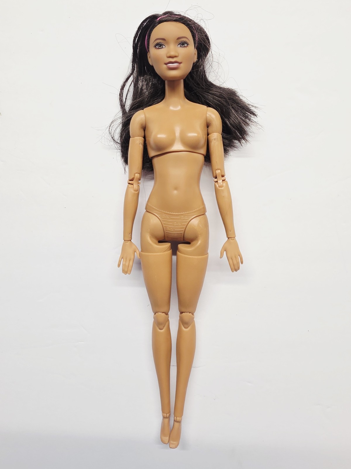 Barbie Made To Move Nude Articulated Doll Brown Hair FCX82 (A)